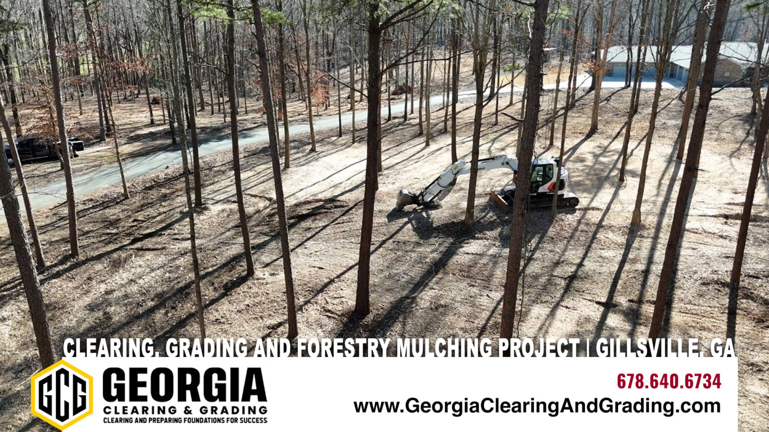 Forestry Mulching Gillsville, GA