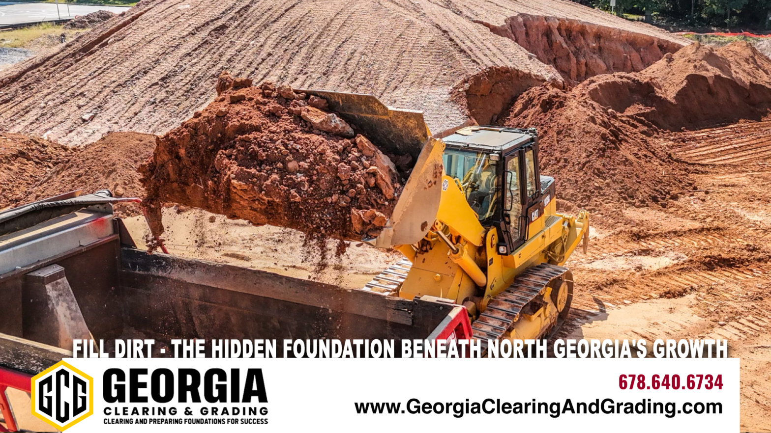 Fill Dirt | Georgia Clearing & Grading